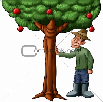 farmer and the tree