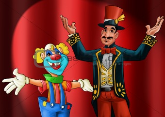 entertainer and clown