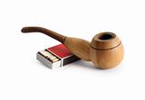 Tobacco Pipe And Matches