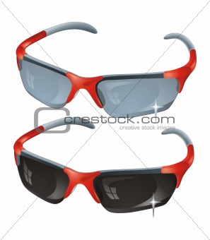 Sun Goggles vector
