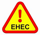 EHEC - warning sign.
