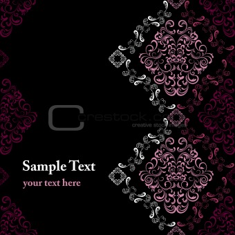 Abstract seamless stylish frame