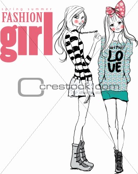 fashion illustration girls