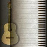 grunge background acoustic guitar and piano