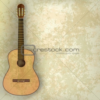 music grunge background acoustic guitar
