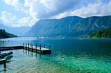 Lake Bohinj. Slovenia
