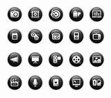 Multimedia Icons // Black Label Series