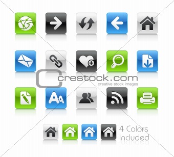 Web Navigation Icons // Clean Series