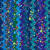 Colorful bubbles seamless pattern.