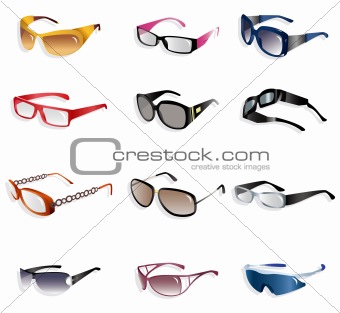 cartoon Glasses icon

