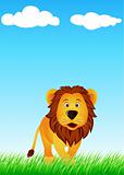 Lion vector cartoon