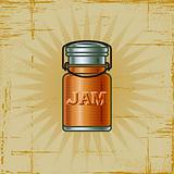 Retro Jam Jar