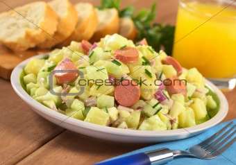 Potato Salad with Sausage
