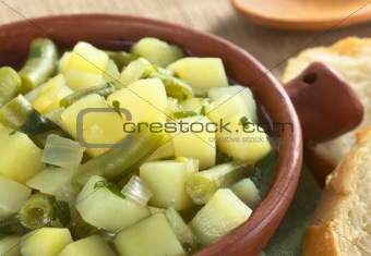 Potato-Green-Bean Hotpot