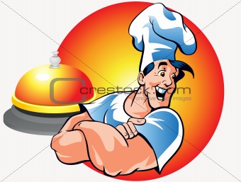 Cheerful cook