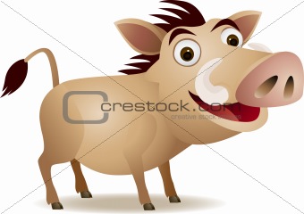 Warthog cartoon