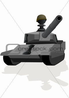Chess Rook Black - Tank