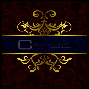 Abstract luxury frame