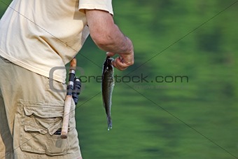 Fisherman with a Fish