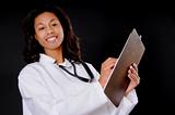 African American Doctor Or Nurse