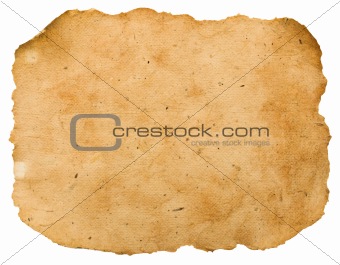 old paper sheet 
