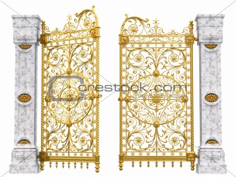 Gold gate