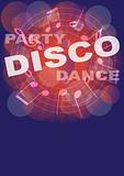 Retro Disco Party Background