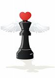Amorous chess - Black King