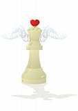 Amorous Chess - White Queen