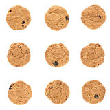 Set of oatmeal cookies