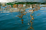 Boat reflection 