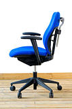 modern blue office chair
