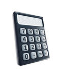 isolated calculator