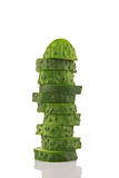 pile of cucumber slices