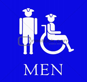 Sign for the Men’s room