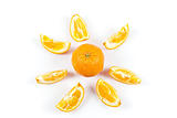 orange sun