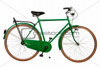 Green bike