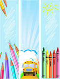 Different Back to school banners