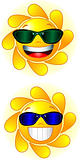 Sun with sunglasses 
