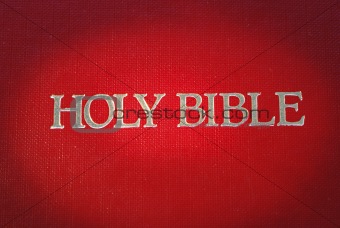 The cover of the Holy Bible is highlight