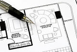 Prepares the floorplan for a residence
