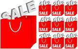 Set of Shopping Bags / Sale Icons