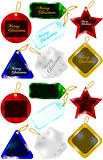 Set of Christmas Gift Tags / Sale Tags