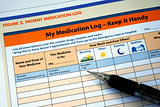 Prepare and maintain the patient medication log