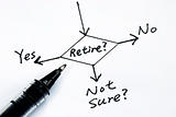 The risk to take the retirement by now or later