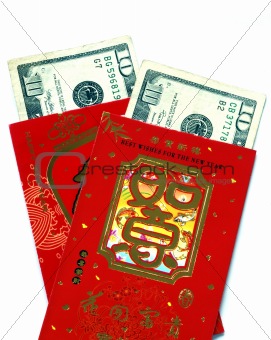 Lucky Money (Red Pockets) for the Chinese New Year