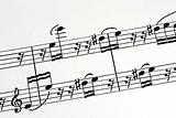 Some interesting music notes from a music sheet