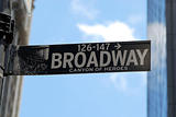 The sign of Broadway