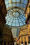 Vittorio Emanuele Gallery in Milan, Italy