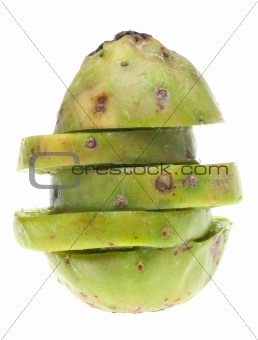 Ripe Prickly Pear Cactaceous Fruit